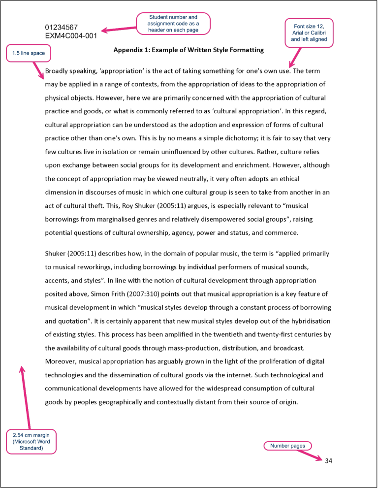 Chapter 2 – House Style & Formatting – Students